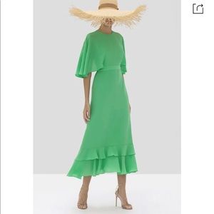 Alexis Cateline Silk MIDI dress